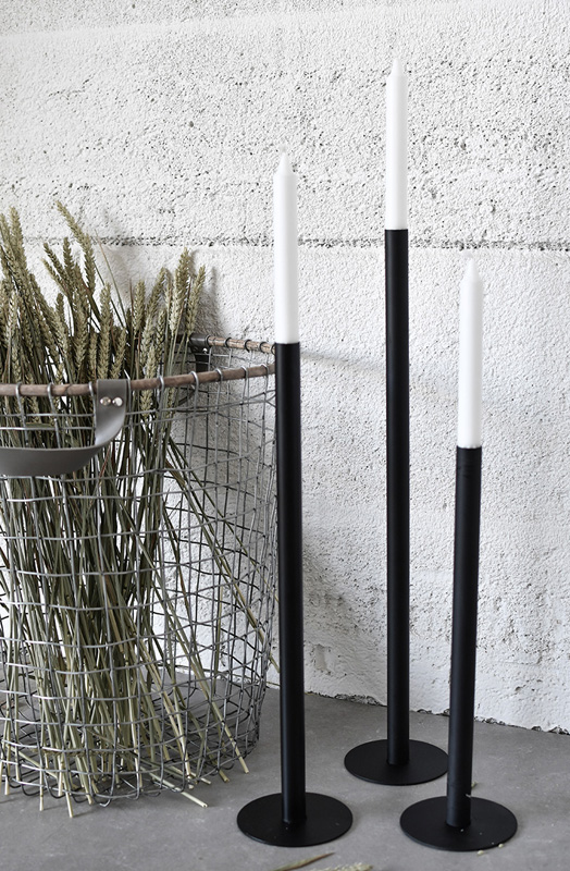 Ekeberga - Black Candlestick Large - 3