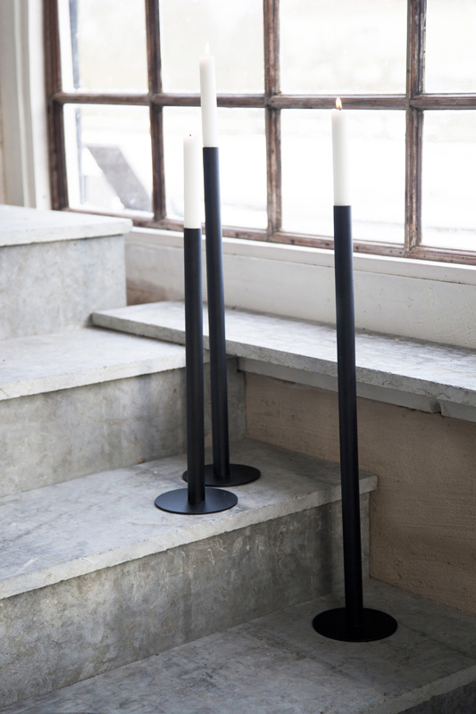 Ekeberga - Black Candlestick Large - 2