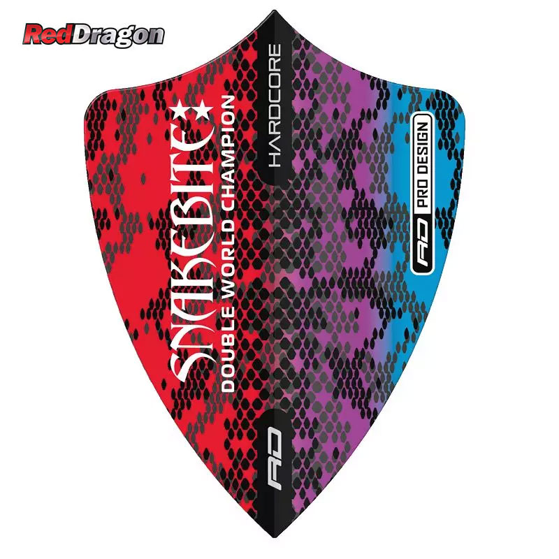 Red Dragon Peter Wright Multi Snakeskin Red Freestyle