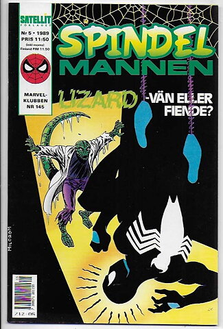 Spindelmannen 1989 Nr 5 NM-