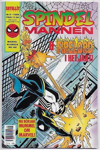 Spindelmannen 1989 Nr 6 NM-