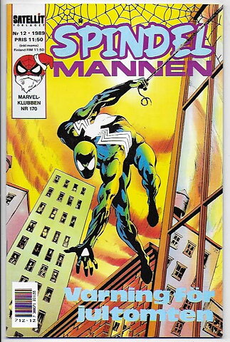 Spindelmannen 1989 Nr 12 VF/NM