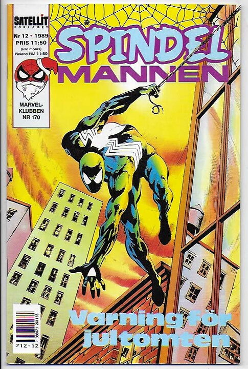 Spindelmannen 1989 Nr 12 VF/NM