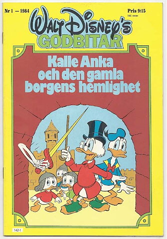 Walt Disney's Godbitar 1984 Nr 1 NM-