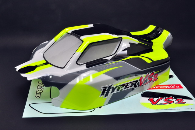 HYPER VS2 PRINTED BODY - YELLOW