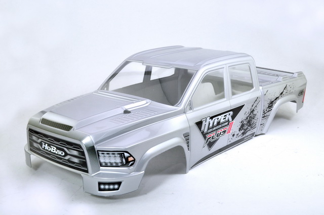 MT Plus II Painted Body Shell- Silver White