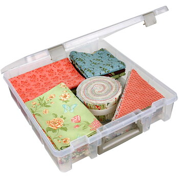 ArtBin - Super Satchel Single Compartment - 15.25"X14"X3.5" Translucent