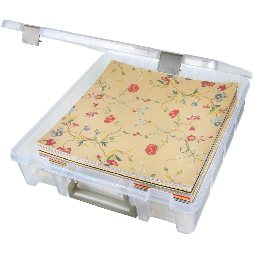 ArtBin - Super Satchel Single Compartment - 15.25"X14"X3.5" Translucent - 3
