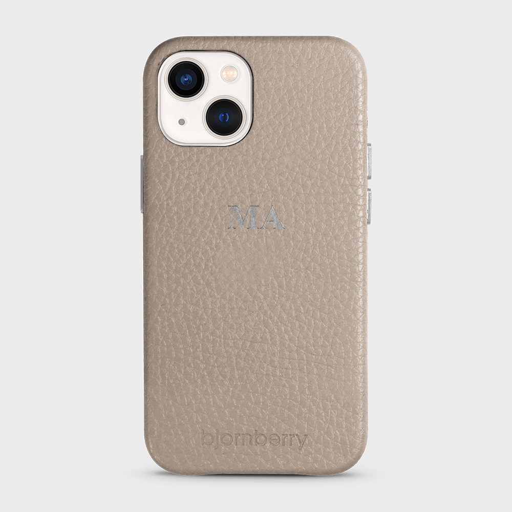 iPhone 13 Mini Personalized Leather Case - Monogram - 8
