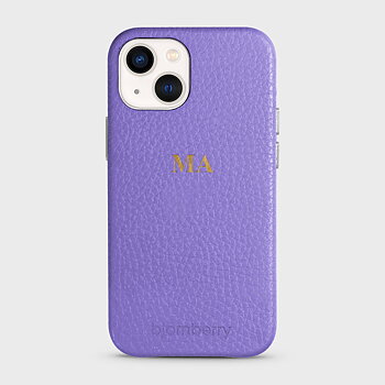 iPhone 13 Mini Personifierat Läderskal - Monogram