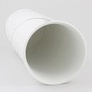 Bertil Vallien (Space 1983) White Cylinder Vase with Rainbow Decor 31 cm 