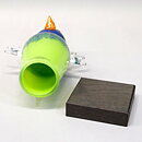 Anna Örnberg (Strömbergshyttan 1990s) Green Bird Flipp 18 cm <with Box> 