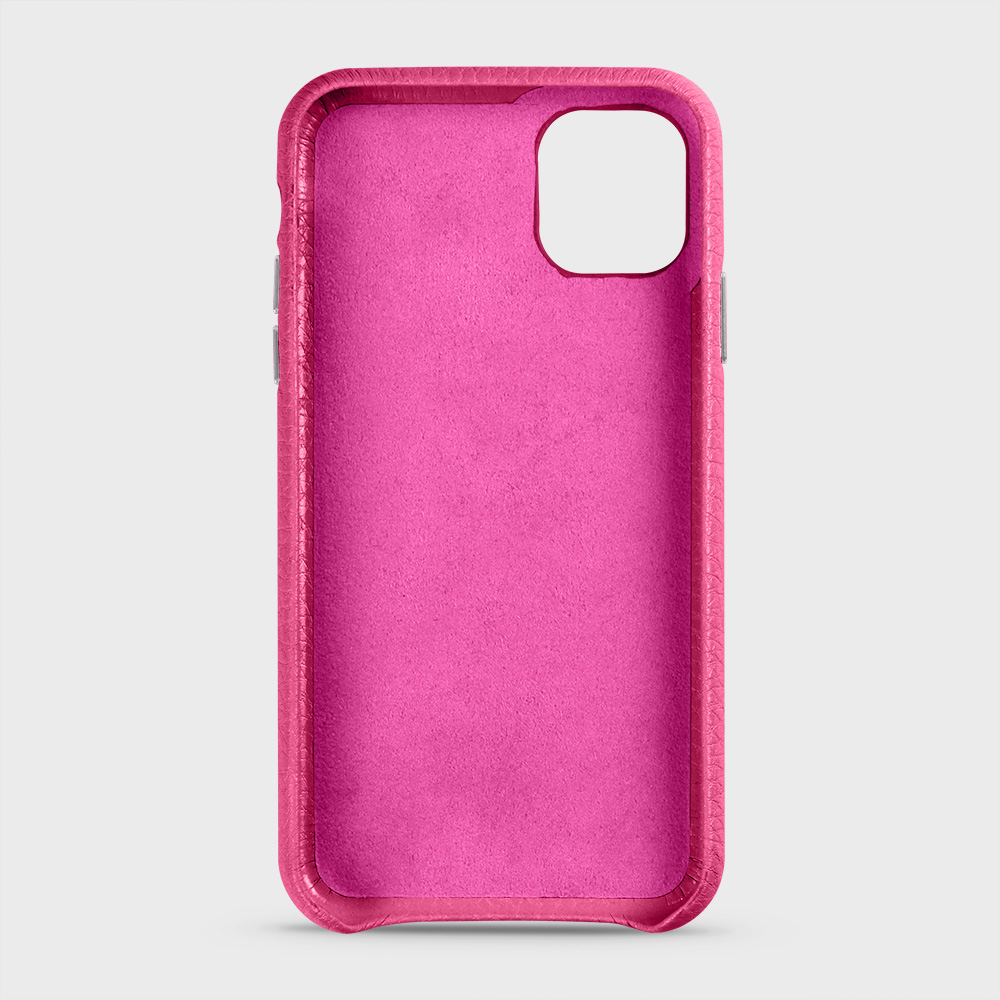iPhone 11 Personifierat Läderskal - Monogram - 15