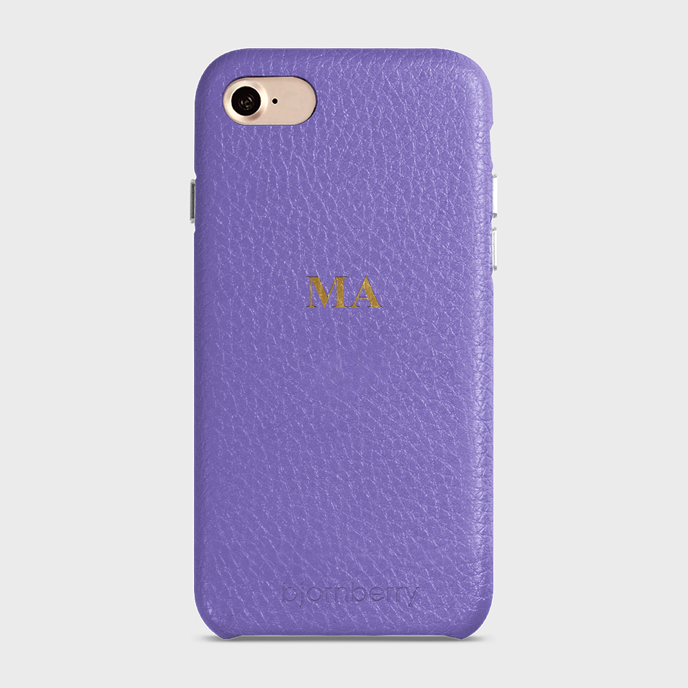iPhone 7/8/SE (2022/2020) Personalized Leather Case - Monogram - 3