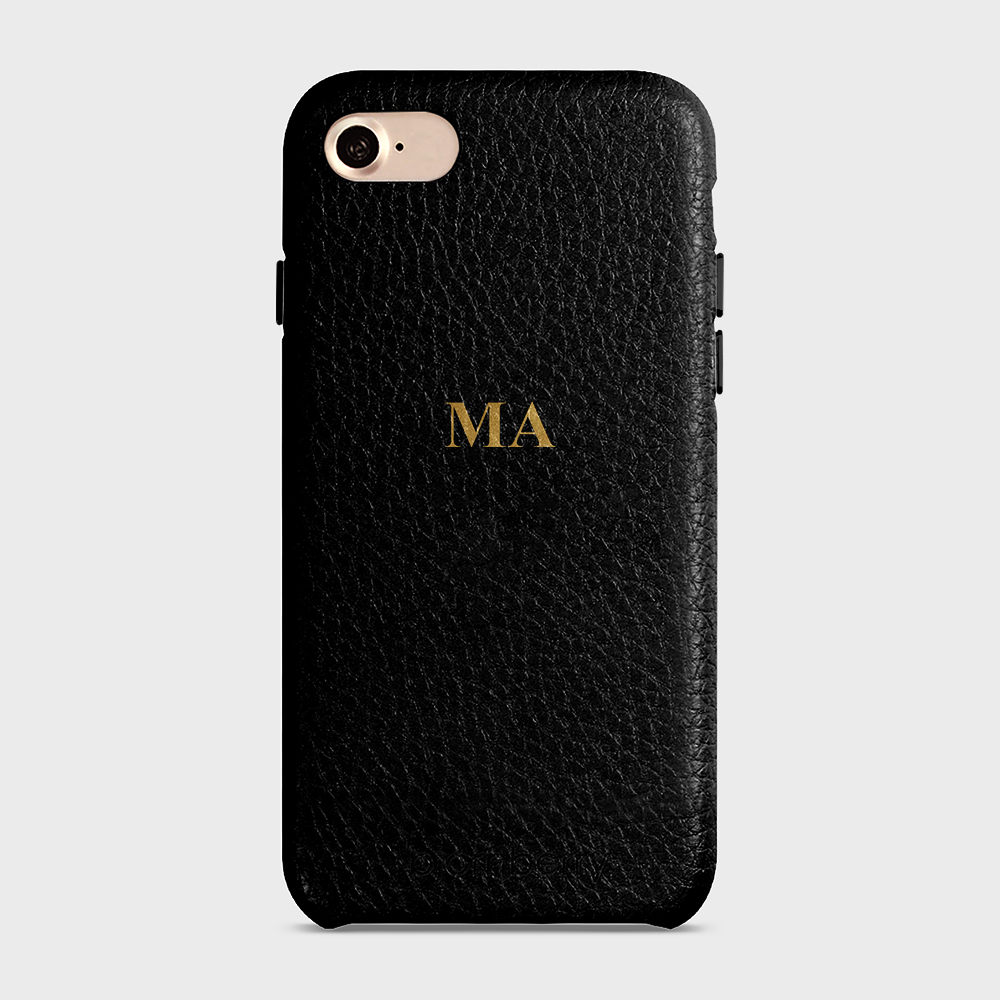 iPhone 7/8/SE (2022/2020) Personalized Leather Case - Monogram - 7