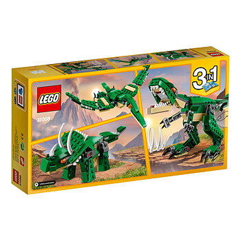 LEGO creator Mäktiga dinosaurier 3 i 1 31058