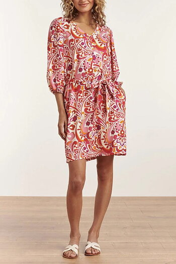 Smashed Lemon - Antique Bohemian Summer Dress 