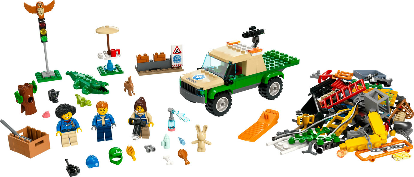 LEGO City Räddningsuppdrag med vilda djur 60353 - 3