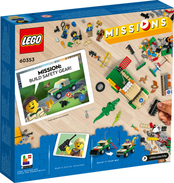 LEGO City Räddningsuppdrag med vilda djur 60353 - 2
