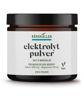 Närokällan Elektrolytpulver Citron 210 g