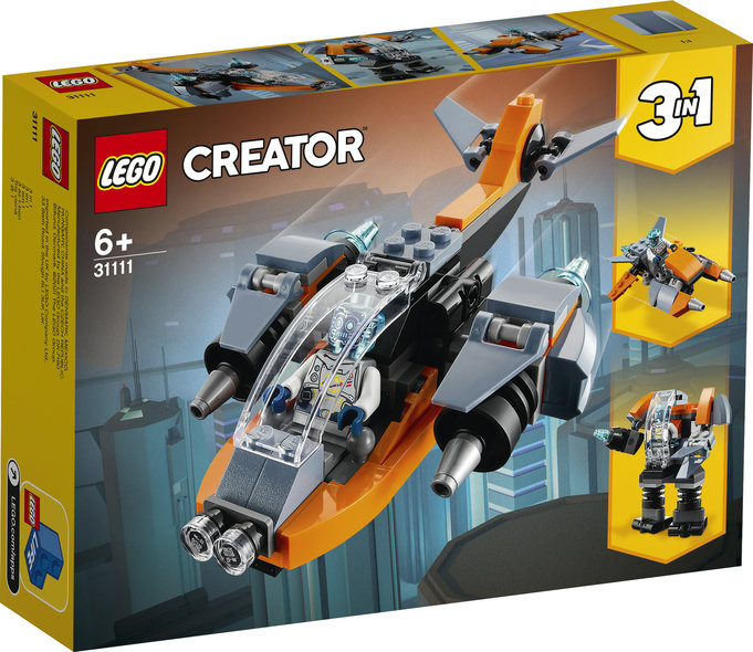 LEGO creator Cyberdrönare 3 i  1 -  31111