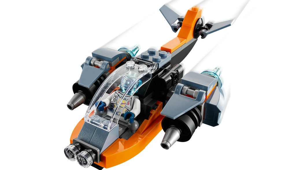 LEGO creator Cyberdrönare 3 i  1 -  31111 - 4
