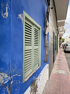 akvarell "Blue Mallorca" tavla orginal av Maria C Bernhardsson