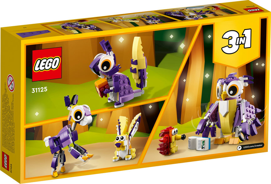 LEGO creator Fantasiskogsvarelser 3 i 1 - 31125 - 2