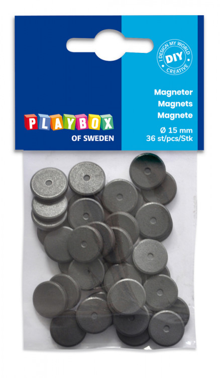 Magneter 15mm  36st