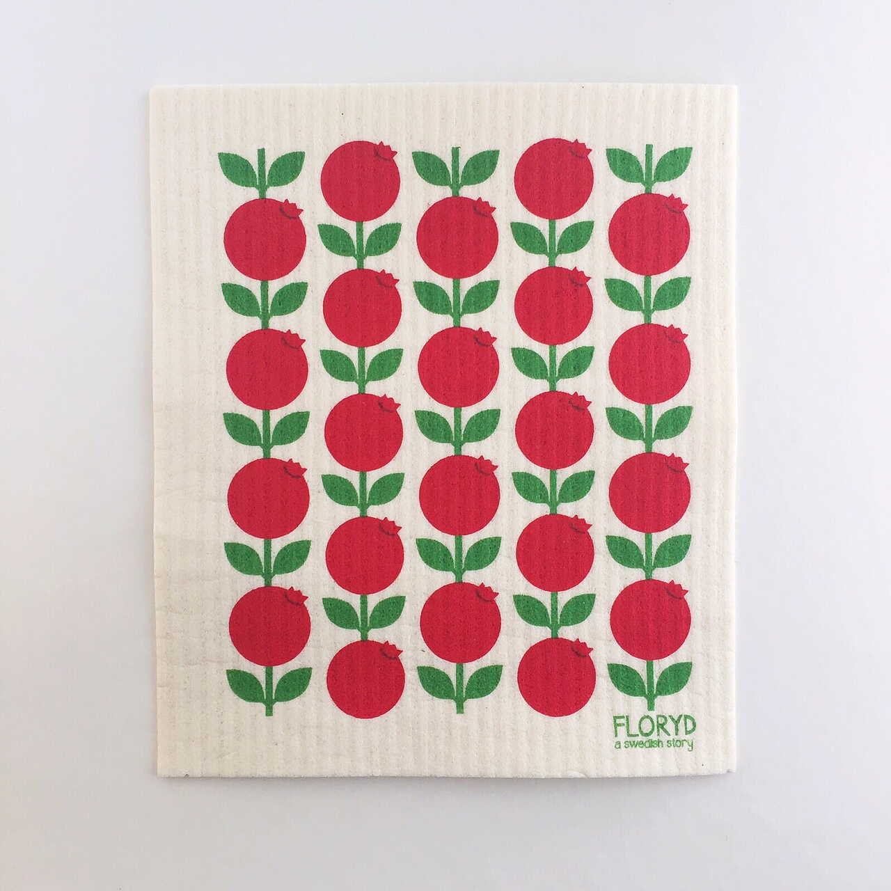Eco-friendly dishcloth Lingonberry