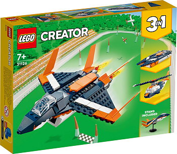 LEGO creator Överljudsjetplan 3 i 1 - 31126