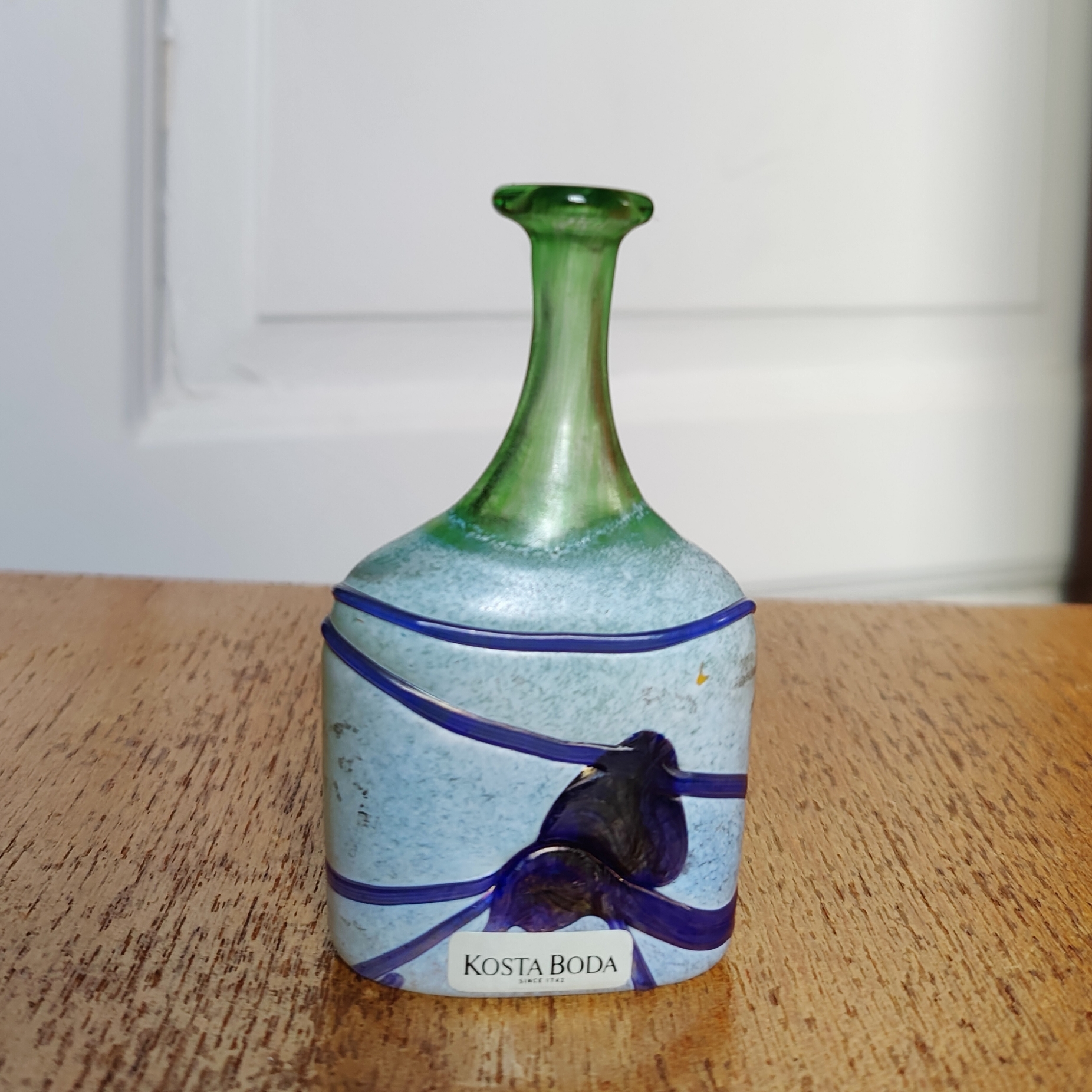 Galaxy blue flaska från Boda - 2