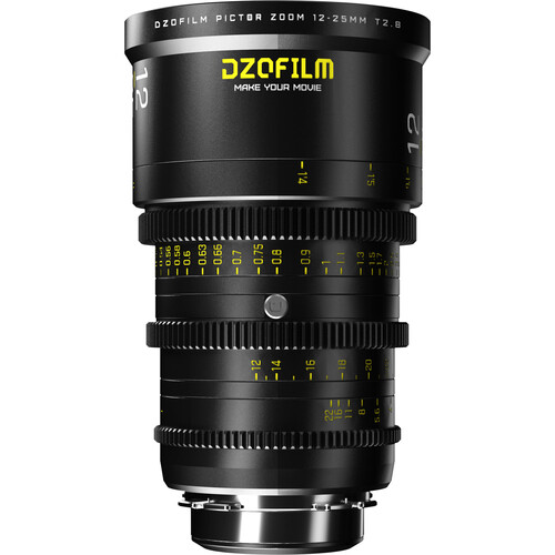 DZOFilm Pictor 12-25mm T2.8 Super35 Parfocal Cinema Zoom Lens PL/EF - 2