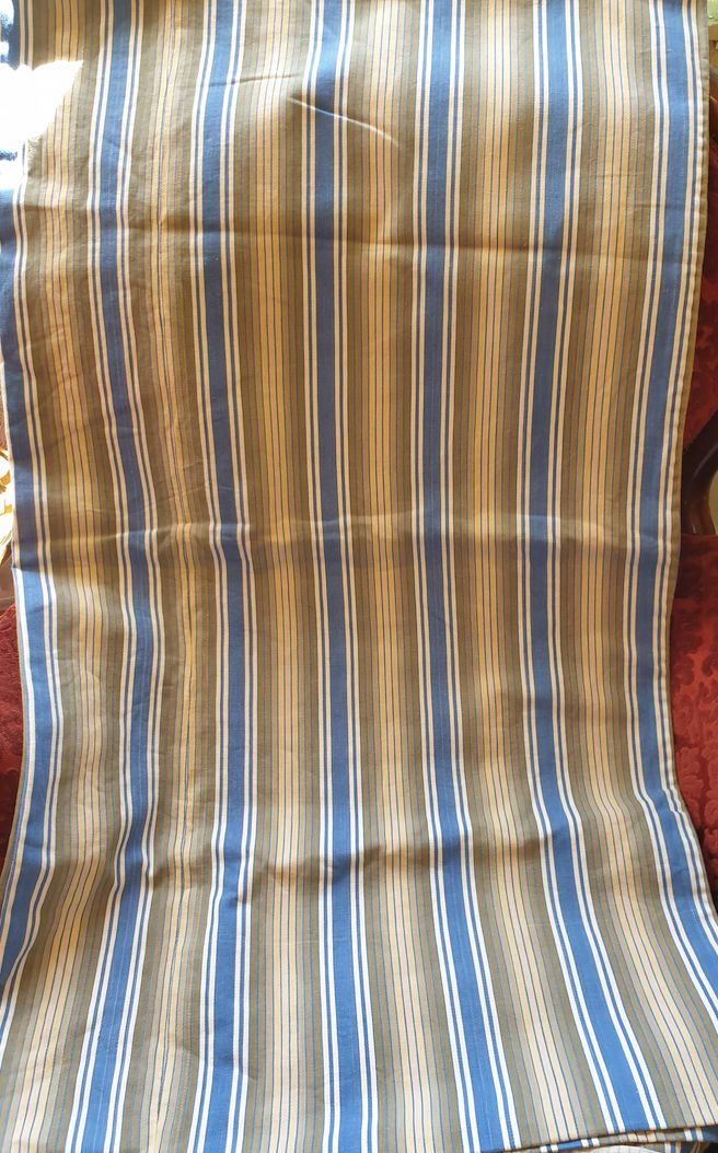Mattress fabric striped cotton