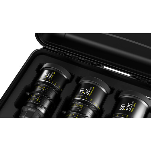 DZOFilm Pictor T2.8 Super35 Zoom 3-Lens Kit (PL & EF Mount) 12-25mm, 20-55mm, 50-125mm  - 3