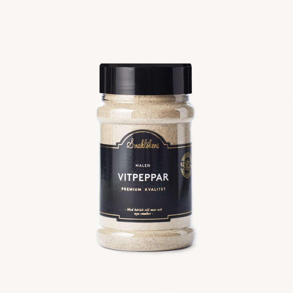 Smaklökens Vitpeppar Malen, 170 g