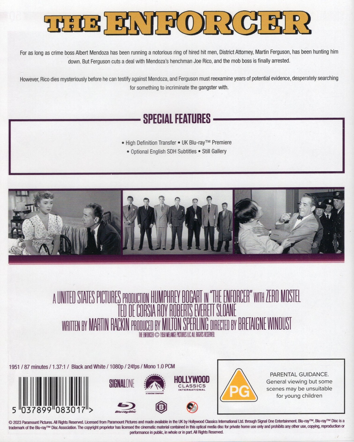 The Enforcer (ej svensk text) (Blu-ray) - 2