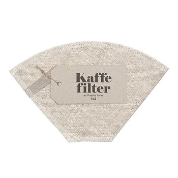 Baristashopen - Hållbart kaffefilter i linne - Återanvändbart kaffefilter - Passar 1x4