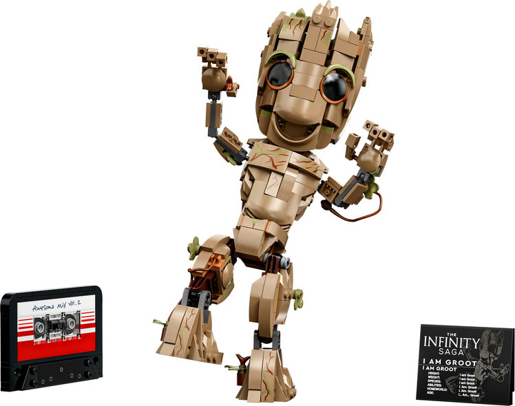 LEGO Super Heroes Marvel Jag är Groot 76217 - 3