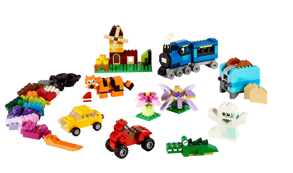 LEGO Classic Fantasiklosslåda mellan 10696 - 3