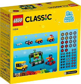 LEGO Classic Klossar och hjul 11014