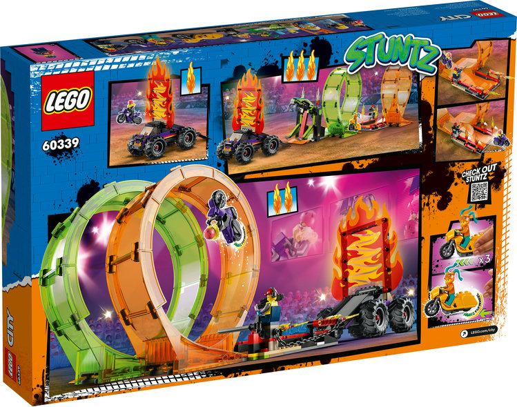 LEGO City Stuntarena med dubbelloop 60339 - 2