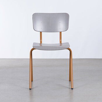 CHAIR   -  B1    Ocher / Greyish white