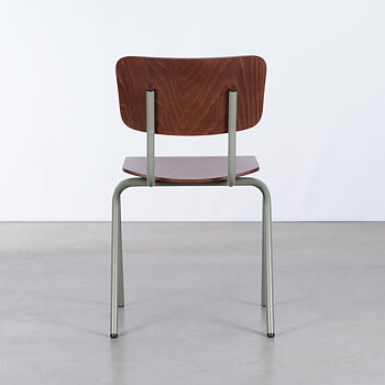 CHAIR   -  B1    Cement grey/Red brown