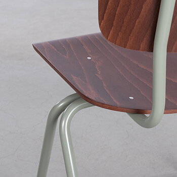 CHAIR   -  B1    Cement grey/Red brown