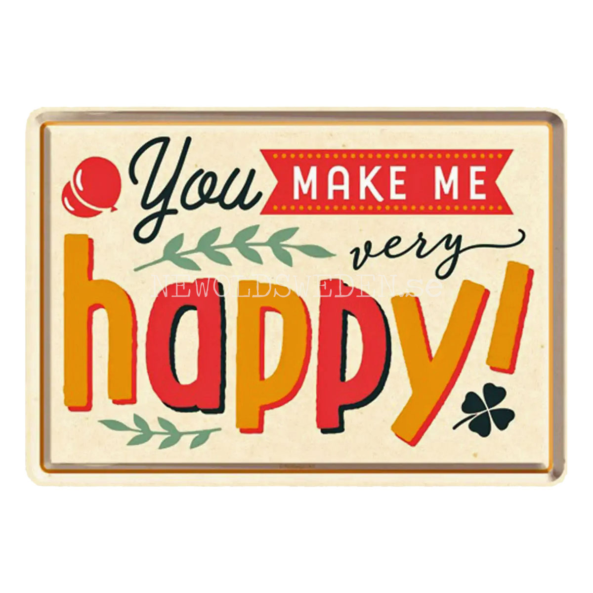 You MAKE ME very happy! - METAL CARD - T1 - 3