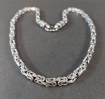 Antik Stil Byzantine Kedja i Sterling Silver - 5,5mm