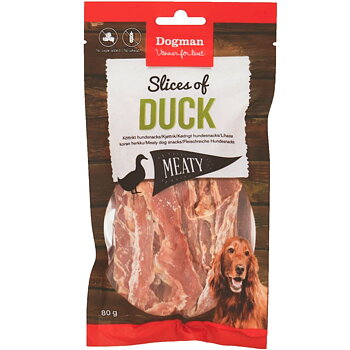 Dogman Hundgodis Meaty Slices of Duck