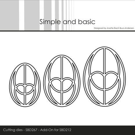 Easter Egg Cutting Dies 