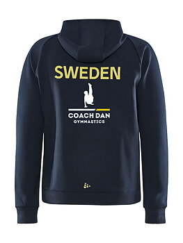 Coach Dan Gymnastics Sweden Full Zip Hood Herr